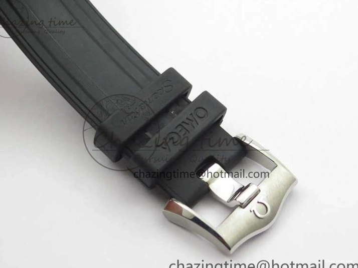 0121 BestValue Seamaster Diver 300M Nekton VSF 1:1 Best Edition Black Dial on Black Rubber Strap A 7886